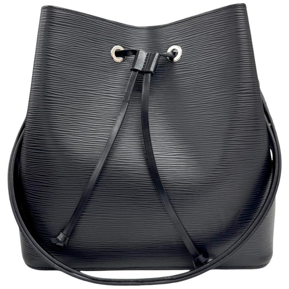 Louis Vuitton NeoNoe Epi LV 2Way Shoulder Bag Leather Noir Black